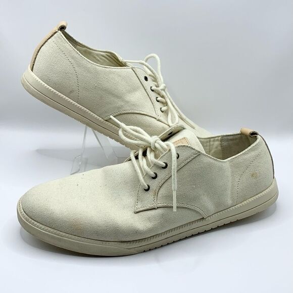 Clae Ellington tan colored outter canvas body lace up style men’s size 10.5 - Picture 1 of 10